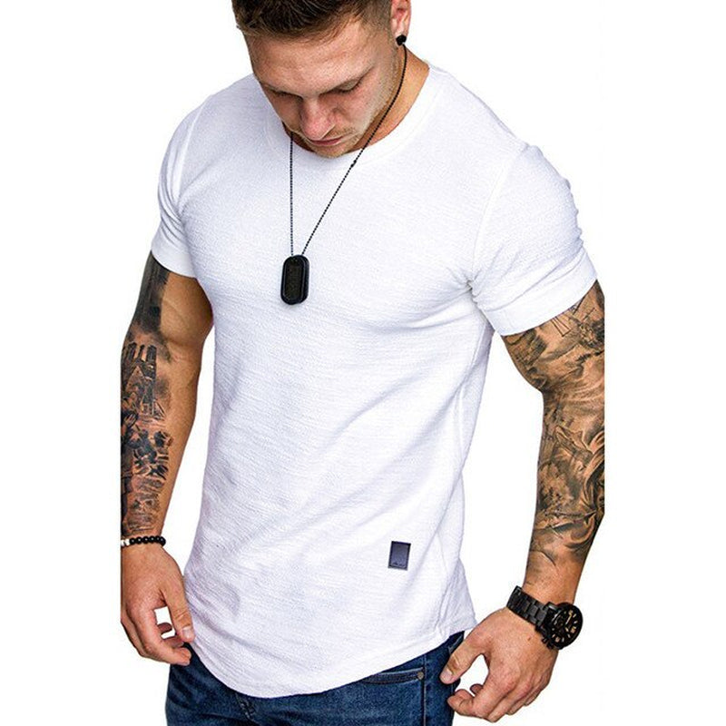 "Ultimate Men's Summer T-Shirt: Stylish, Comfortable, and Perfect for Fitness and Sports"