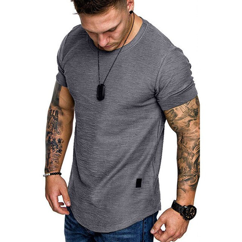 "Ultimate Men's Summer T-Shirt: Stylish, Comfortable, and Perfect for Fitness and Sports"