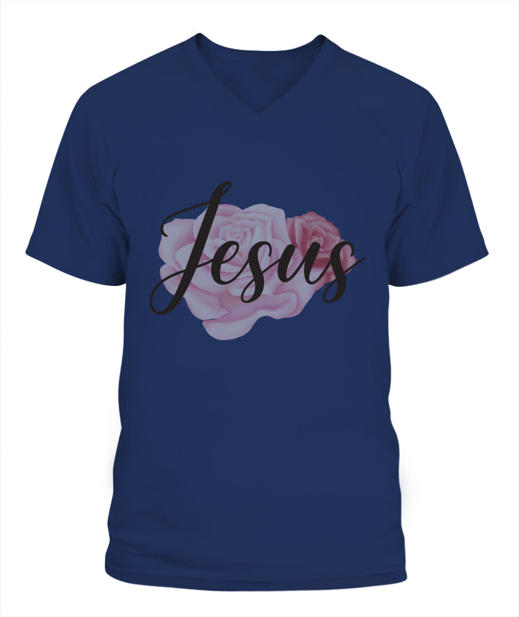 Jesus Unisex V-Neck T-Shirt | 3005 Bella + Canvas