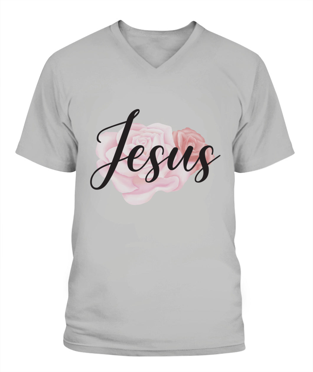 Jesus Unisex V-Neck T-Shirt | 3005 Bella + Canvas