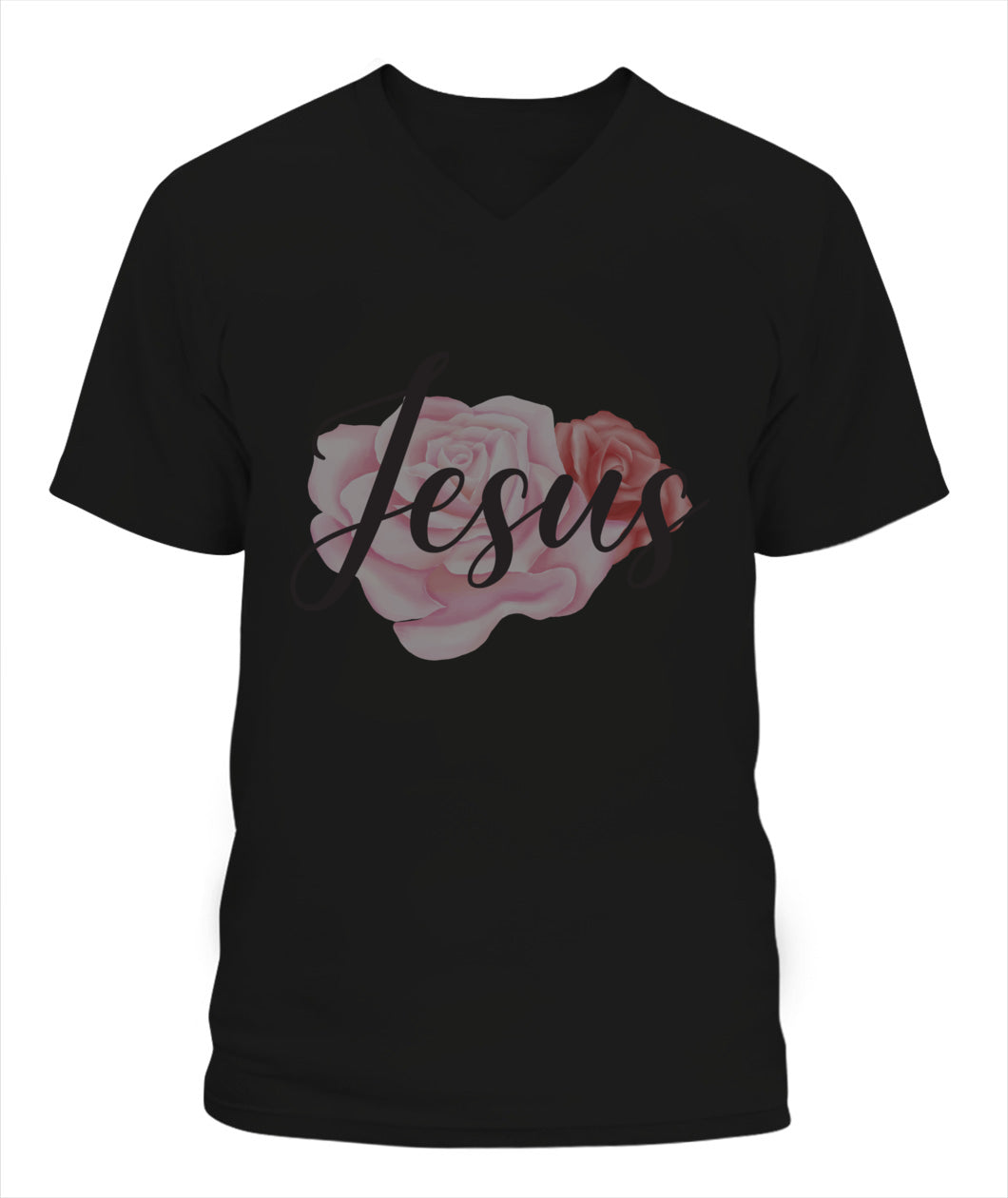 Jesus Unisex V-Neck T-Shirt | 3005 Bella + Canvas