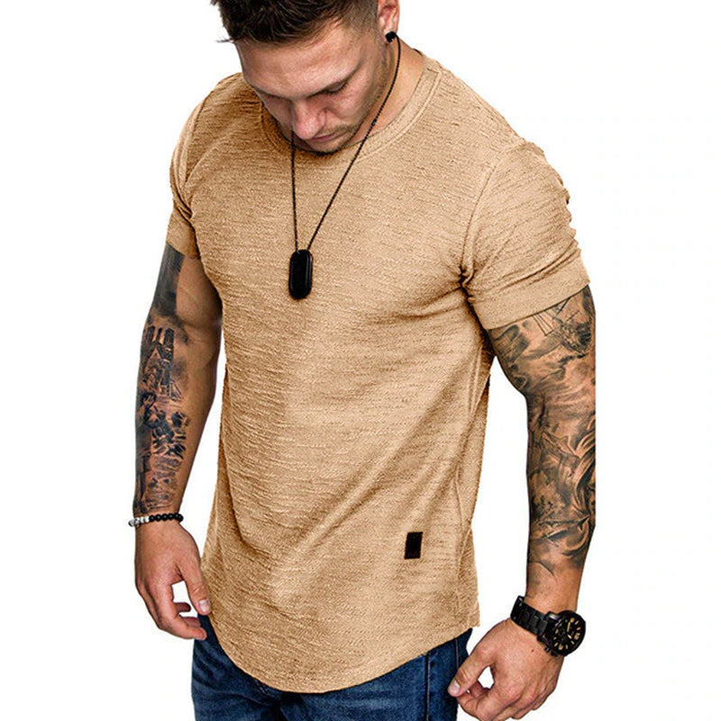 "Ultimate Men's Summer T-Shirt: Stylish, Comfortable, and Perfect for Fitness and Sports"